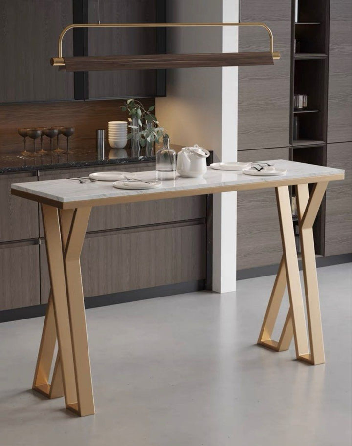 Modern Slate Bar Table & Stool