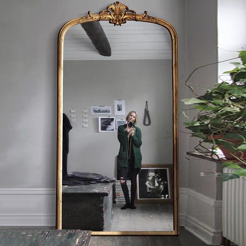 Victorian Standing Mirror / Full Length Mirror