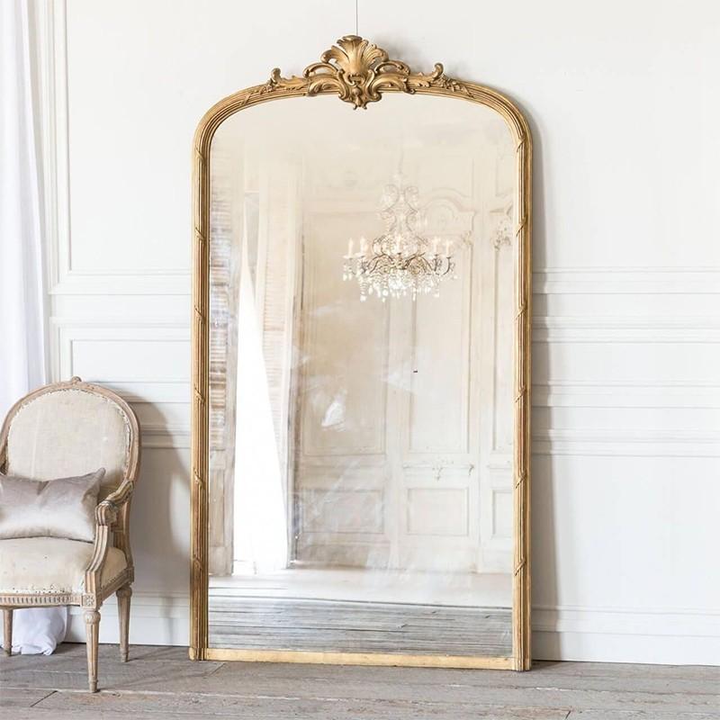 Victorian Standing Mirror / Full Length Mirror