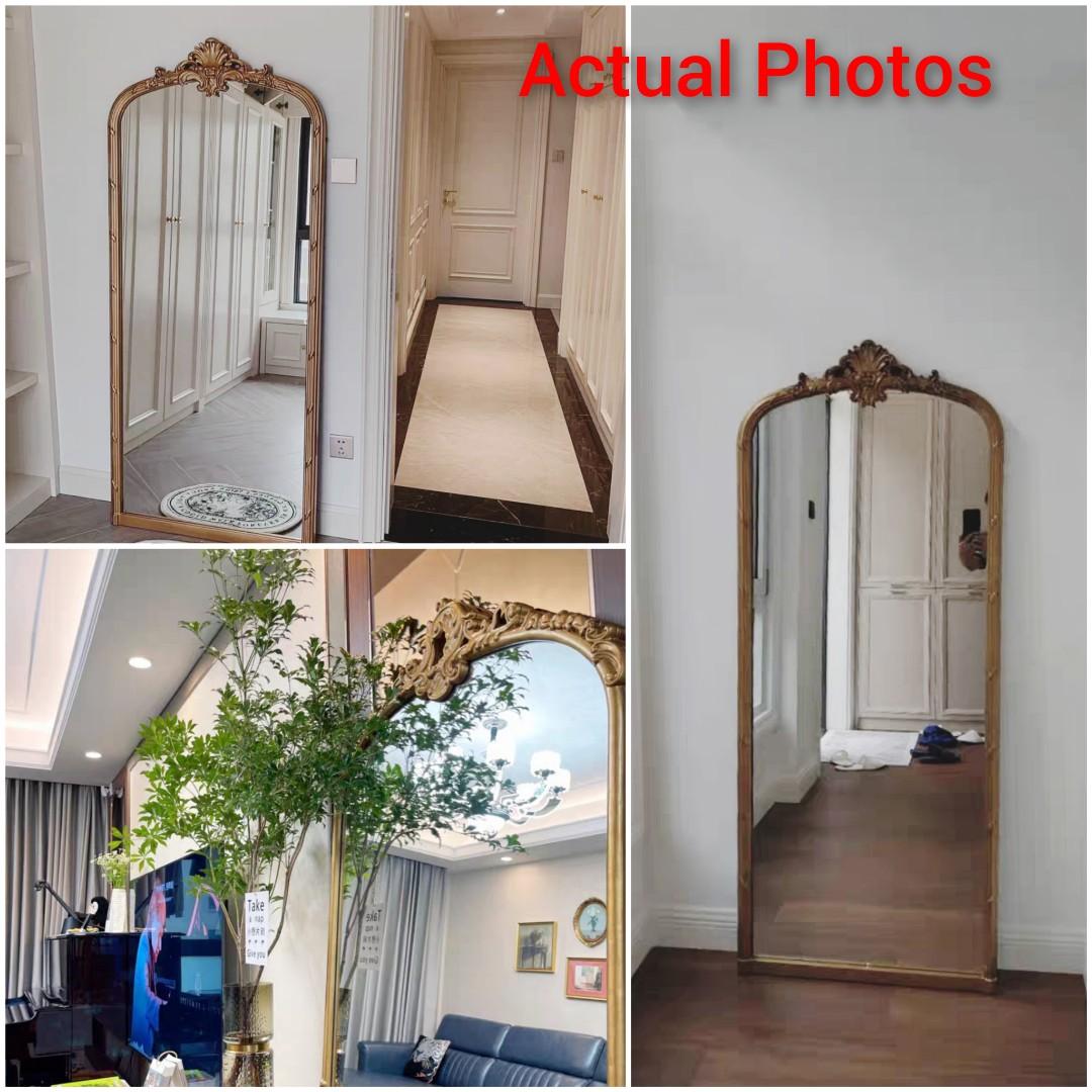 Victorian Standing Mirror / Full Length Mirror