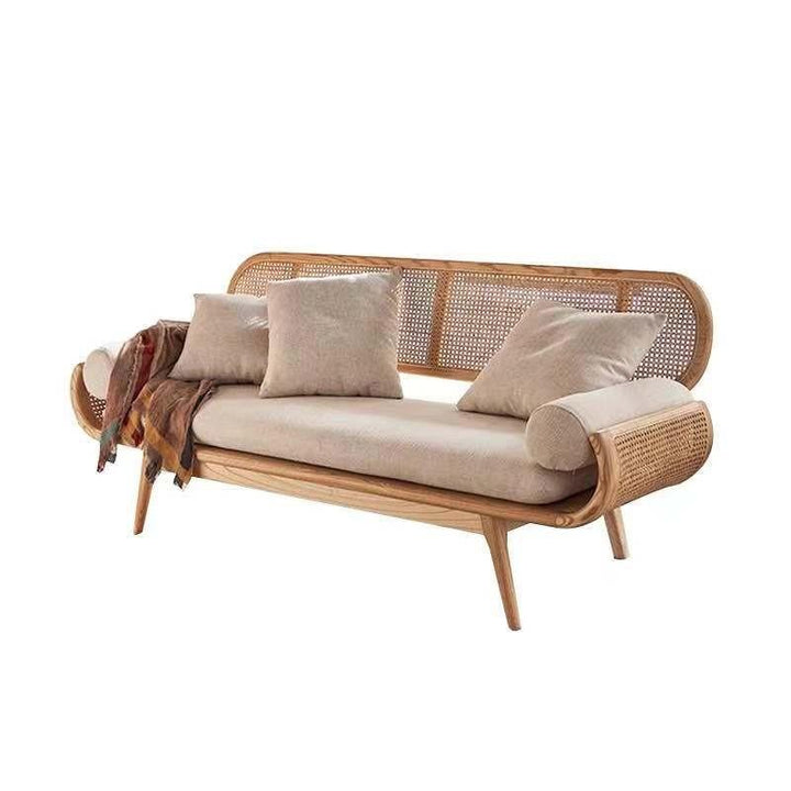 atural Rattan Sofa