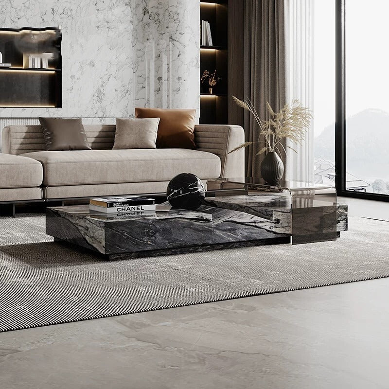 Marble Contemporary Coffee Table