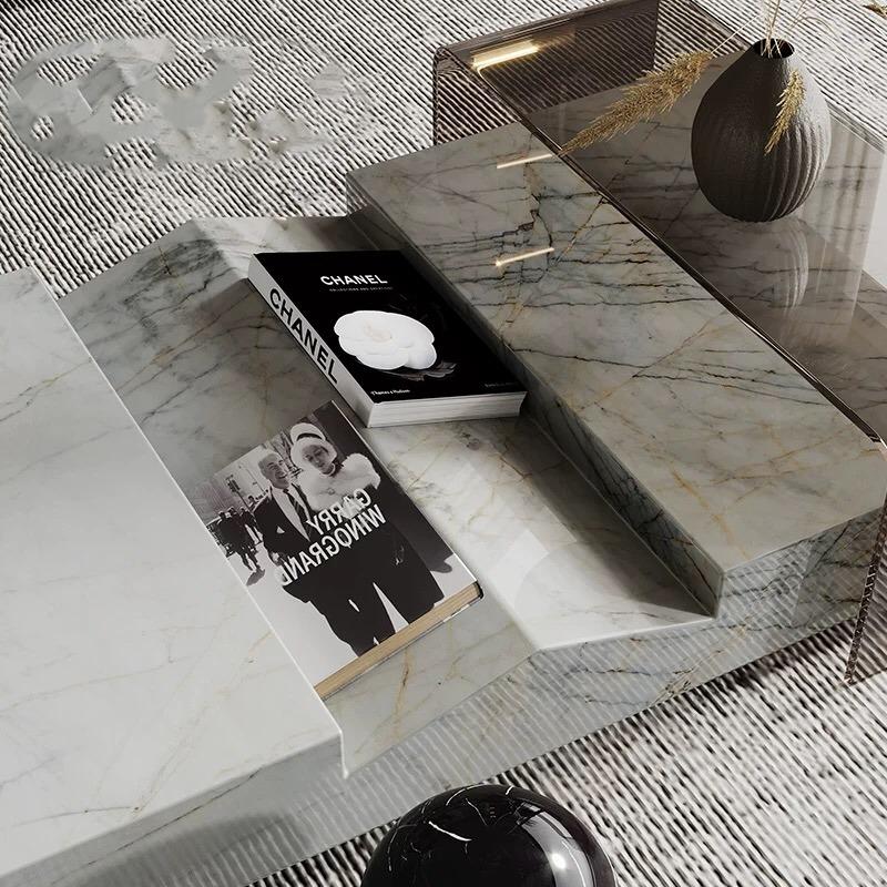 Marble Contemporary Coffee Table