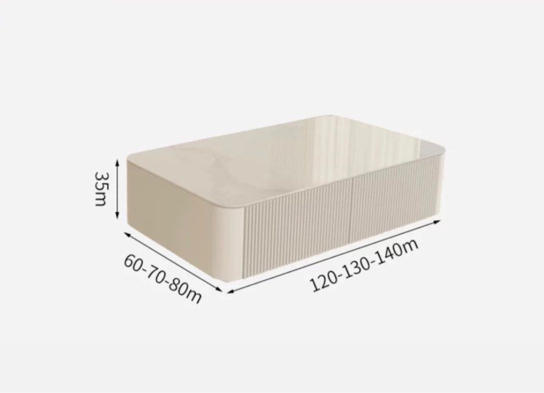 Modern LED TV Console & Coffee Table