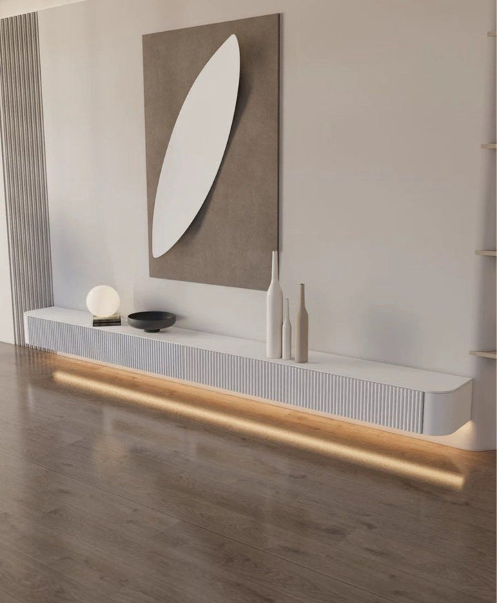 Modern LED TV Console & Coffee Table