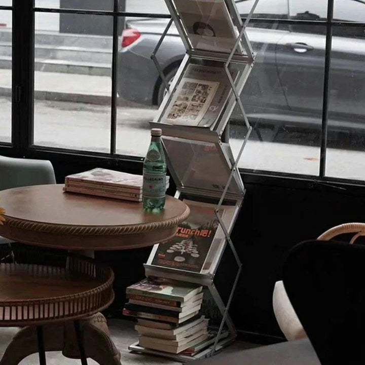 Foldable Magazine Rack