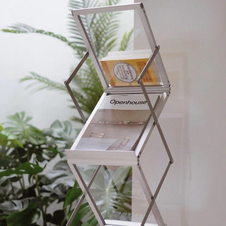 Foldable Magazine Rack