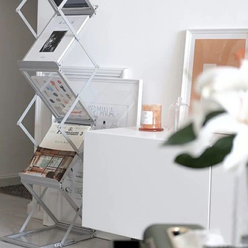 Foldable Magazine Rack