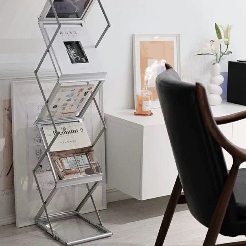 Foldable Magazine Rack