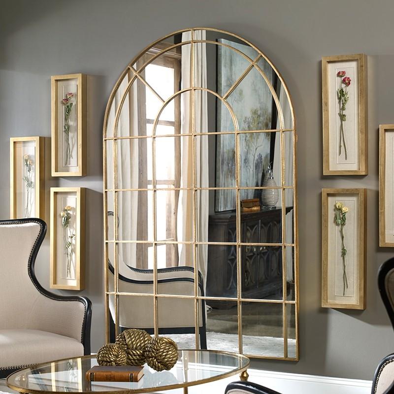 Decorative Window Arch Mirror