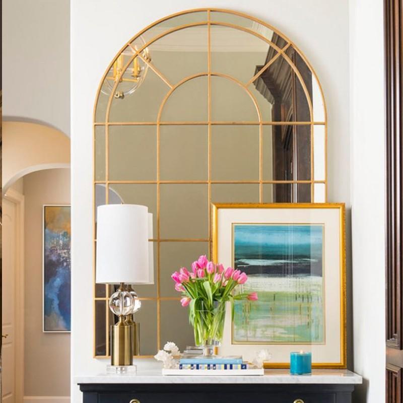 Decorative Window Arch Mirror