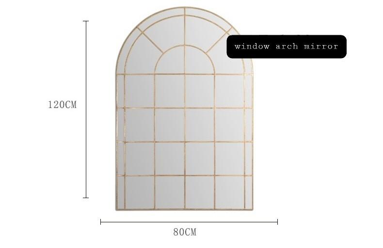 Decorative Window Arch Mirror