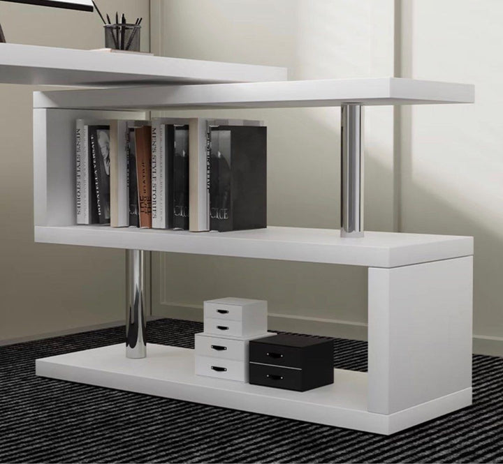 Modern Rotatable Work Desk