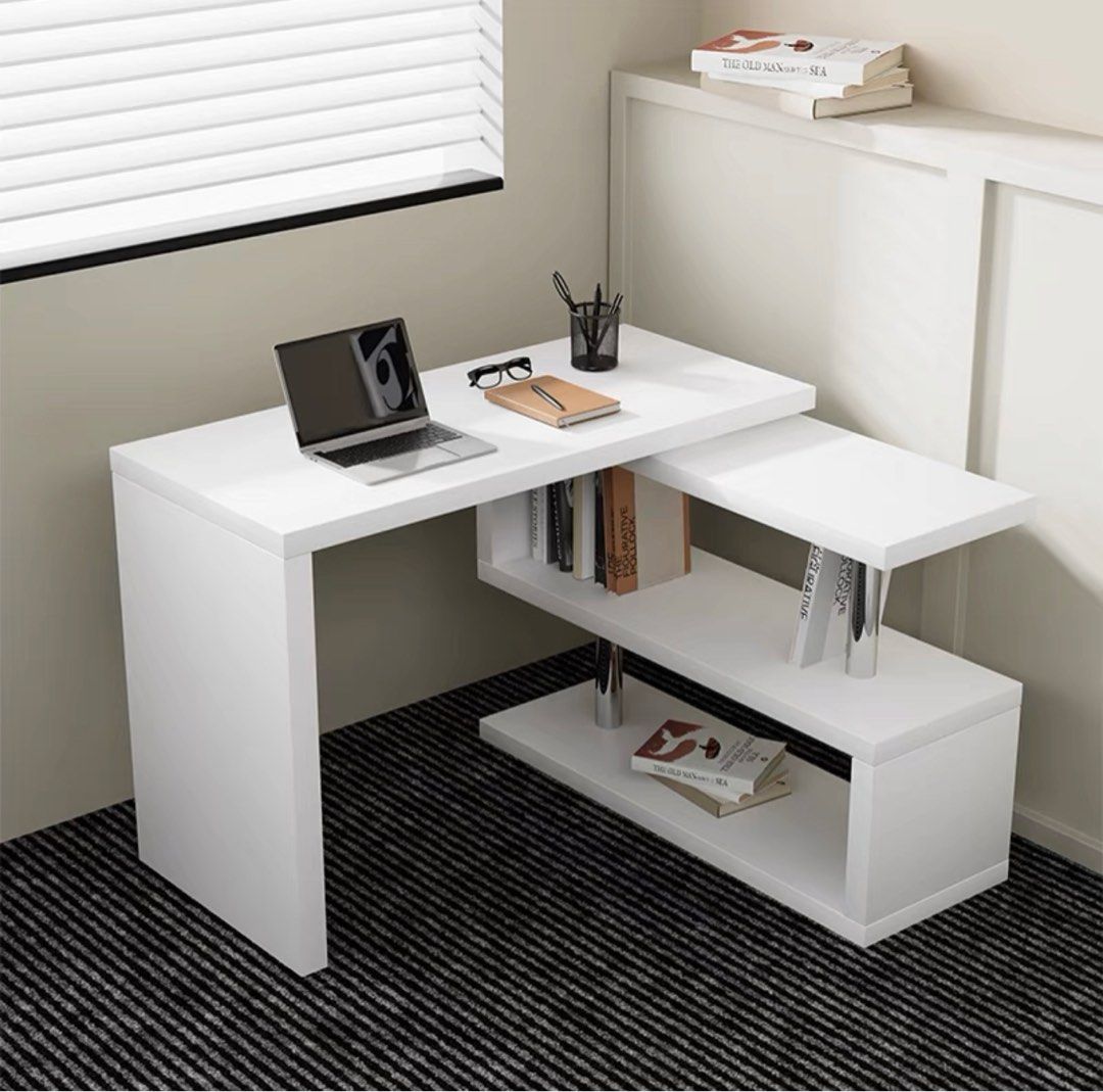 Modern Rotatable Work Desk