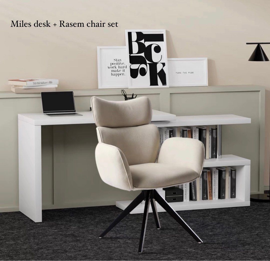 Modern Rotatable Work Desk