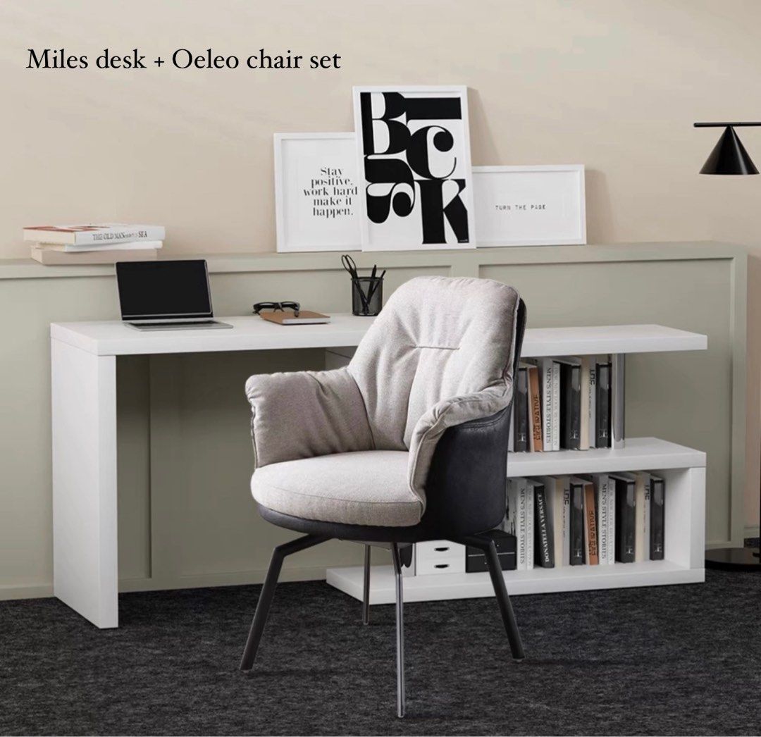 Modern Rotatable Work Desk