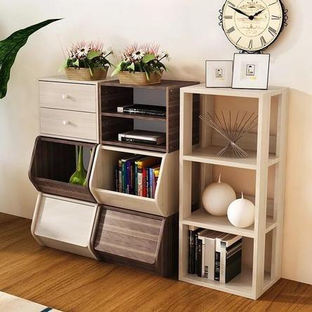 MILLIE Modular Wooden Storage Shelves