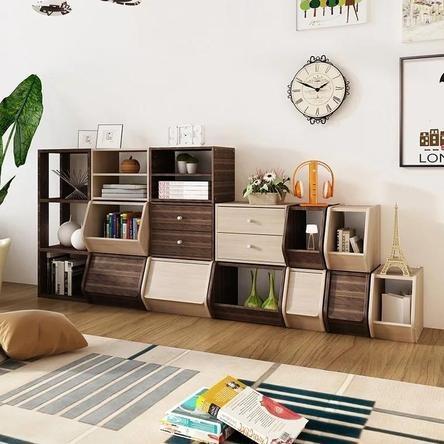 MILLIE Modular Wooden Storage Shelves