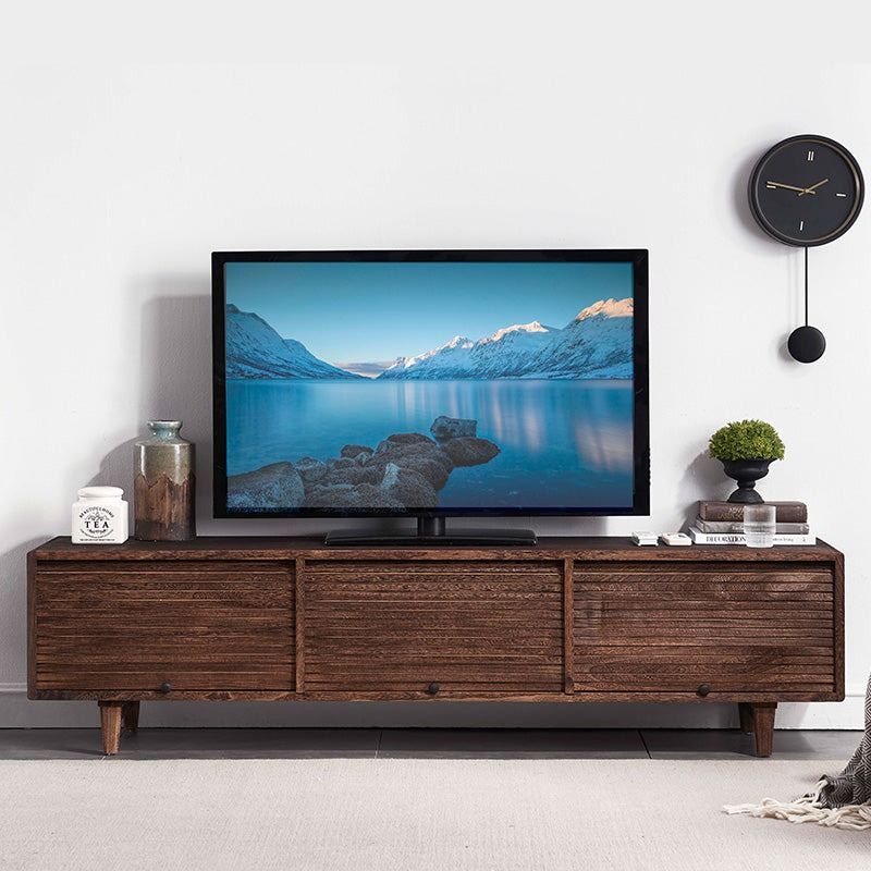 Solid Wood TV Stand Console Cabinet