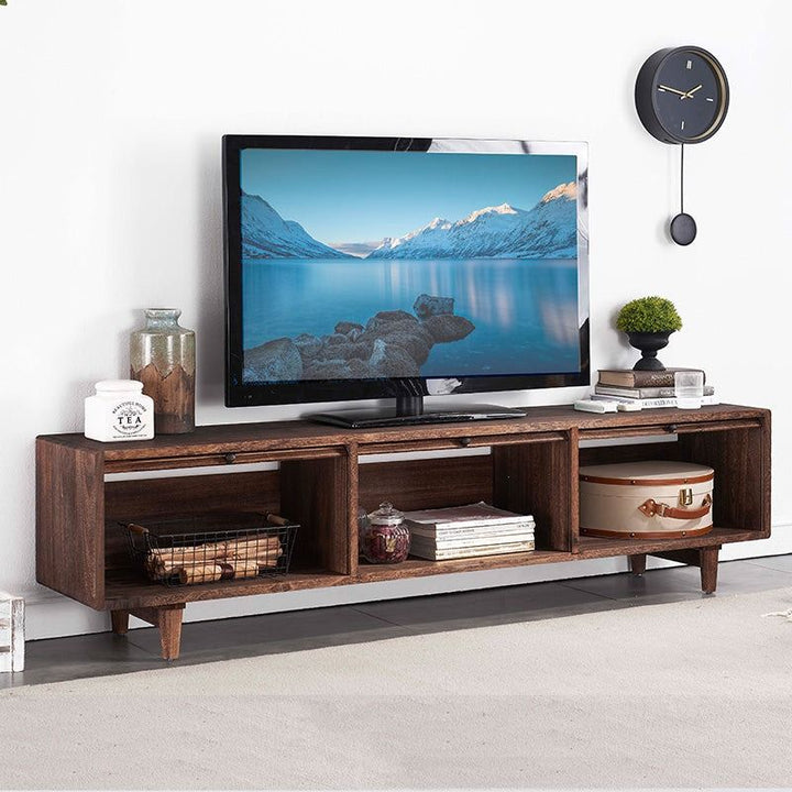 Solid Wood TV Stand Console Cabinet