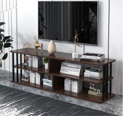 Modern Marble TV Console _ Three Tier TV Cabinet