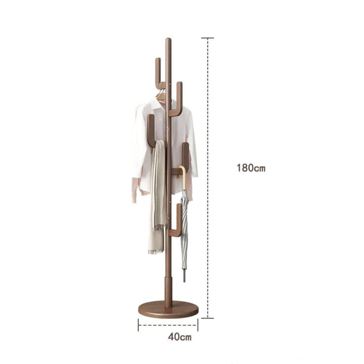 Freestanding Wood Coat Rack