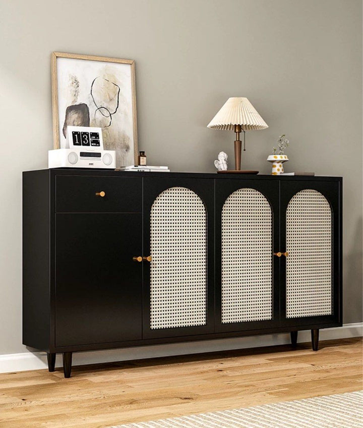 Modern Solid Wood Shoe Cabinet