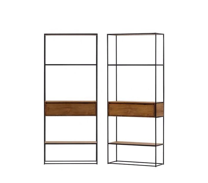 Norwalk Metal Etagere Bookcase