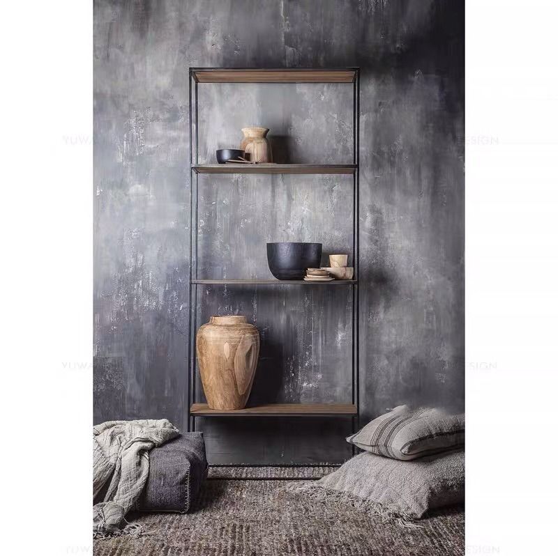 Norwalk Metal Etagere Bookcase