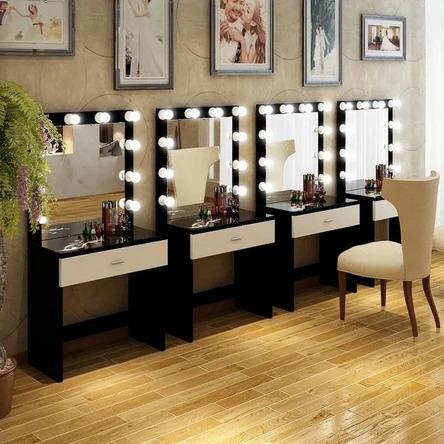 Vanity Dressing Table Spotlight Vanity Mirror Set