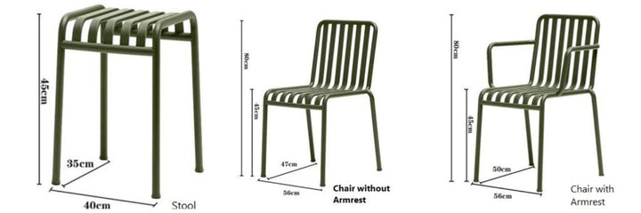 Home Patio Outdoor Dining and Chair