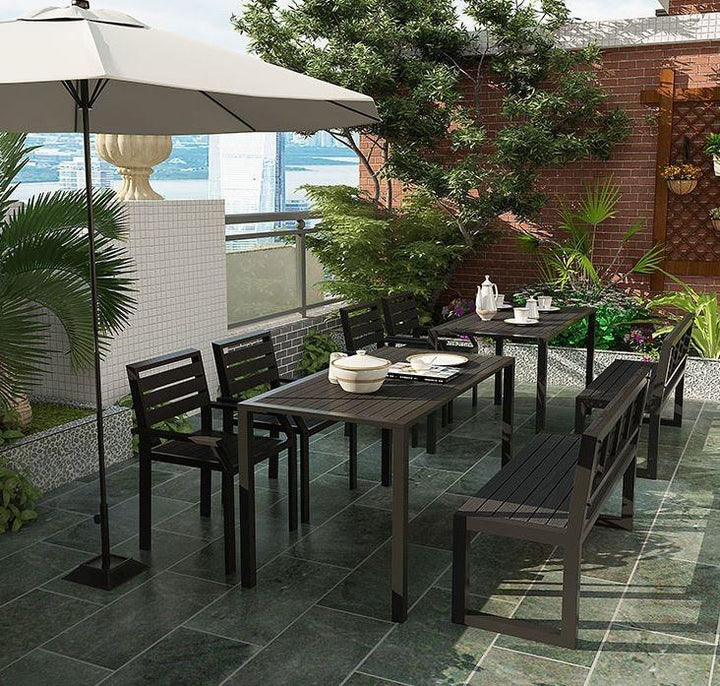 Modern Home Patio Outdoor Dining and Chairs