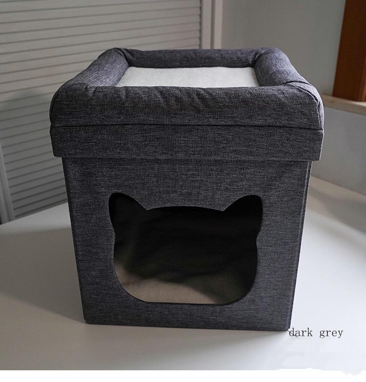 Ottoman With Cat Bed