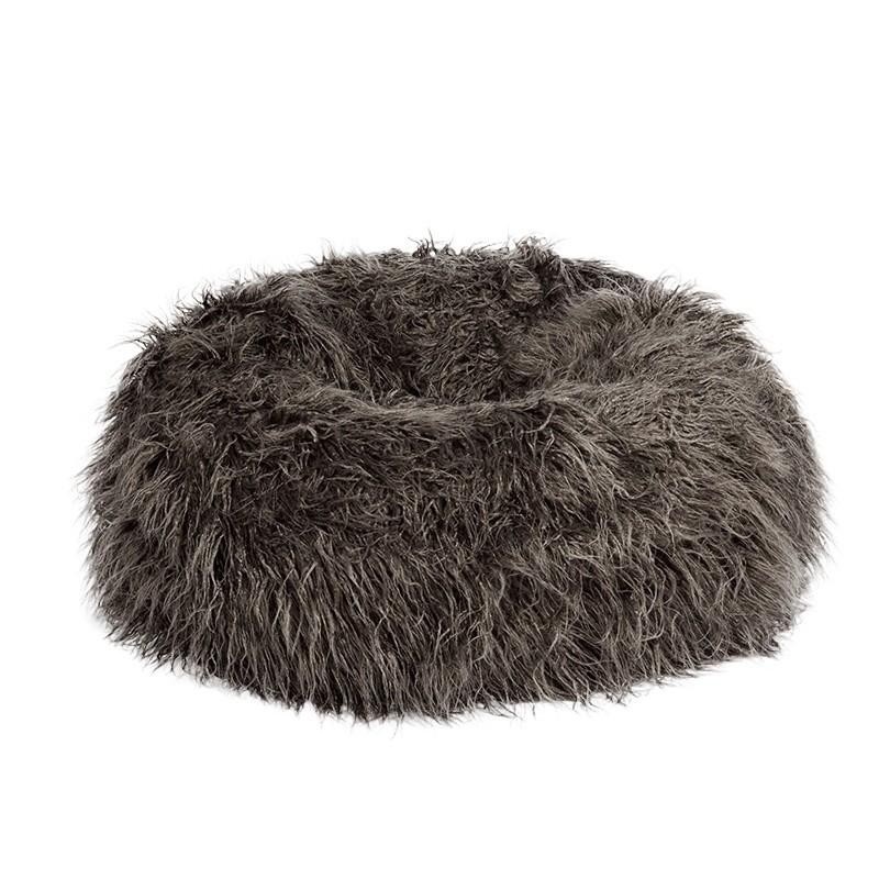 Plush Faux Fur Bean Bag Chair