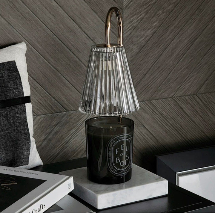 Marble Candle Lamp