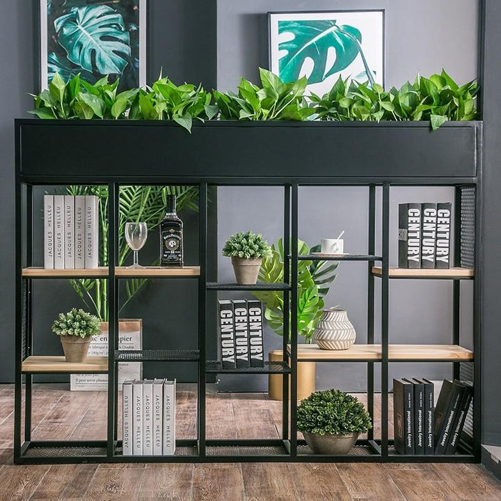 Modern Nordic Plant Rack Partition / Flower Display Shelf