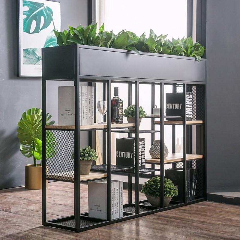 Modern Nordic Plant Rack Partition / Flower Display Shelf