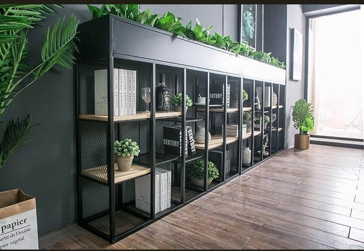 Modern Nordic Plant Rack Partition / Flower Display Shelf