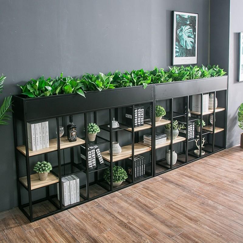 Modern Nordic Plant Rack Partition / Flower Display Shelf