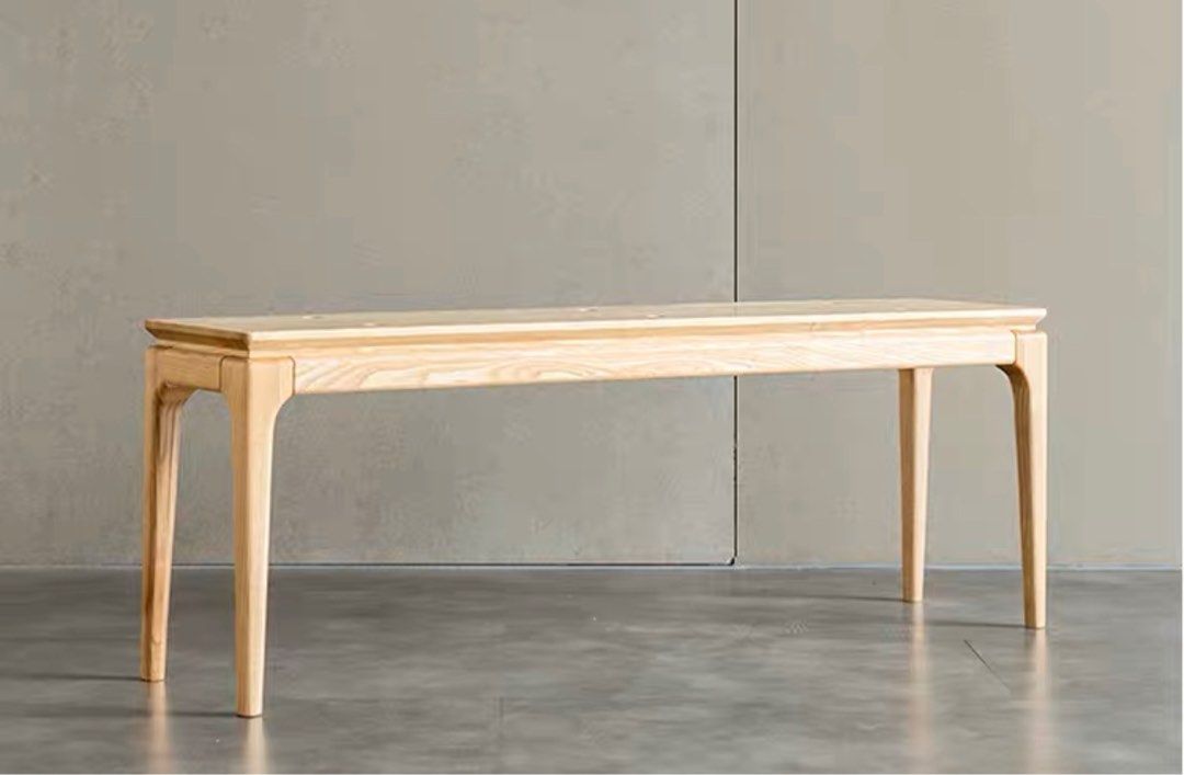 Solid Wood Dining Bench