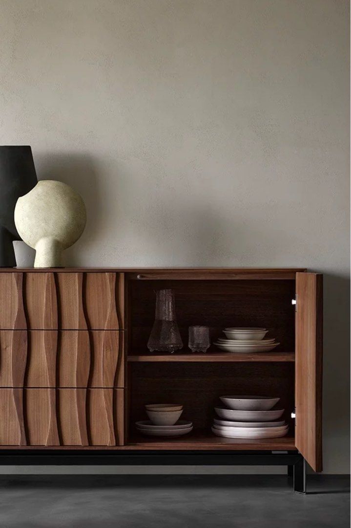 Rustic Walnut Sideboard