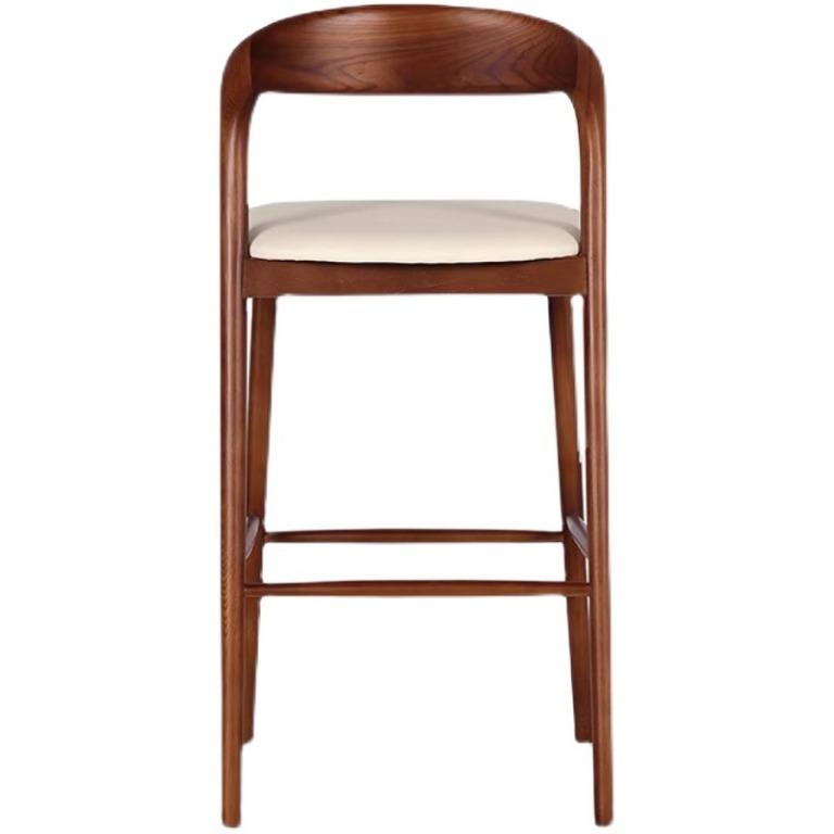 Solid Wood Bar Chair