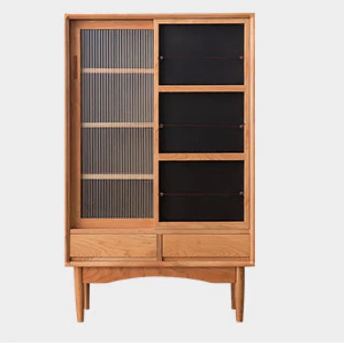 Wood Bookcase With Chalkboard