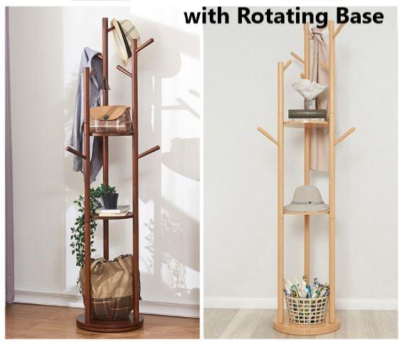 Modern Multipurpose Display Rack Wood Shelf