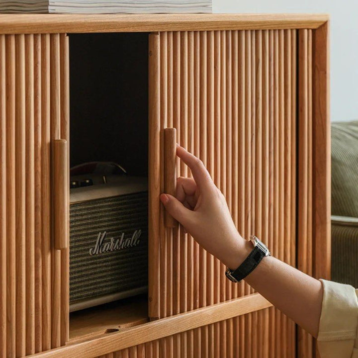 Wood Bookcase & Cabinet