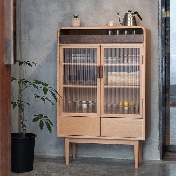 Wood 2 Door Sideboard