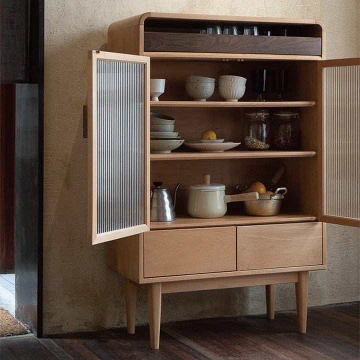 Wood 2 Door Sideboard