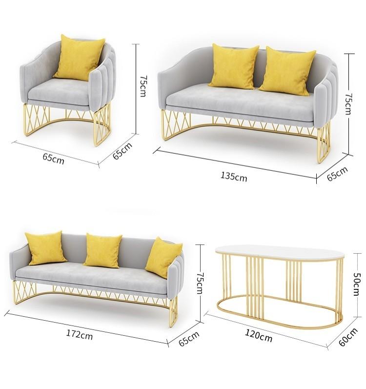 Modern Luxury Velvet Sofa