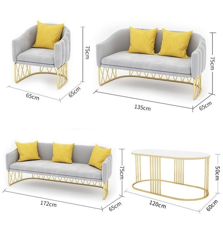 Modern Luxury Velvet Sofa
