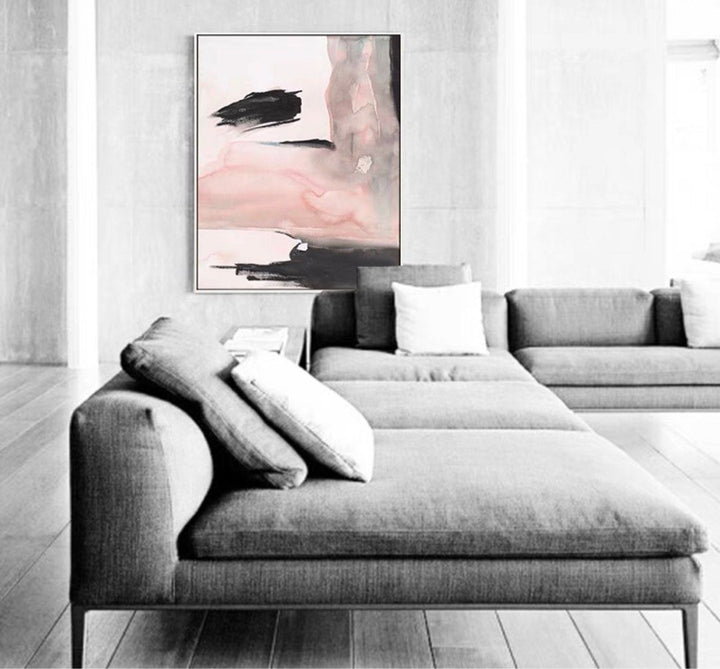 Pink Abstract Wall Art